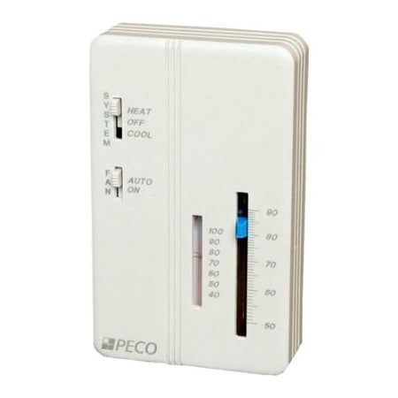 Peco PECO Trane Compatible Zone Sensor SP155-009 Heat-Off-Cool Switch, On-Auto Fan Control, Temp Adjust 69306
